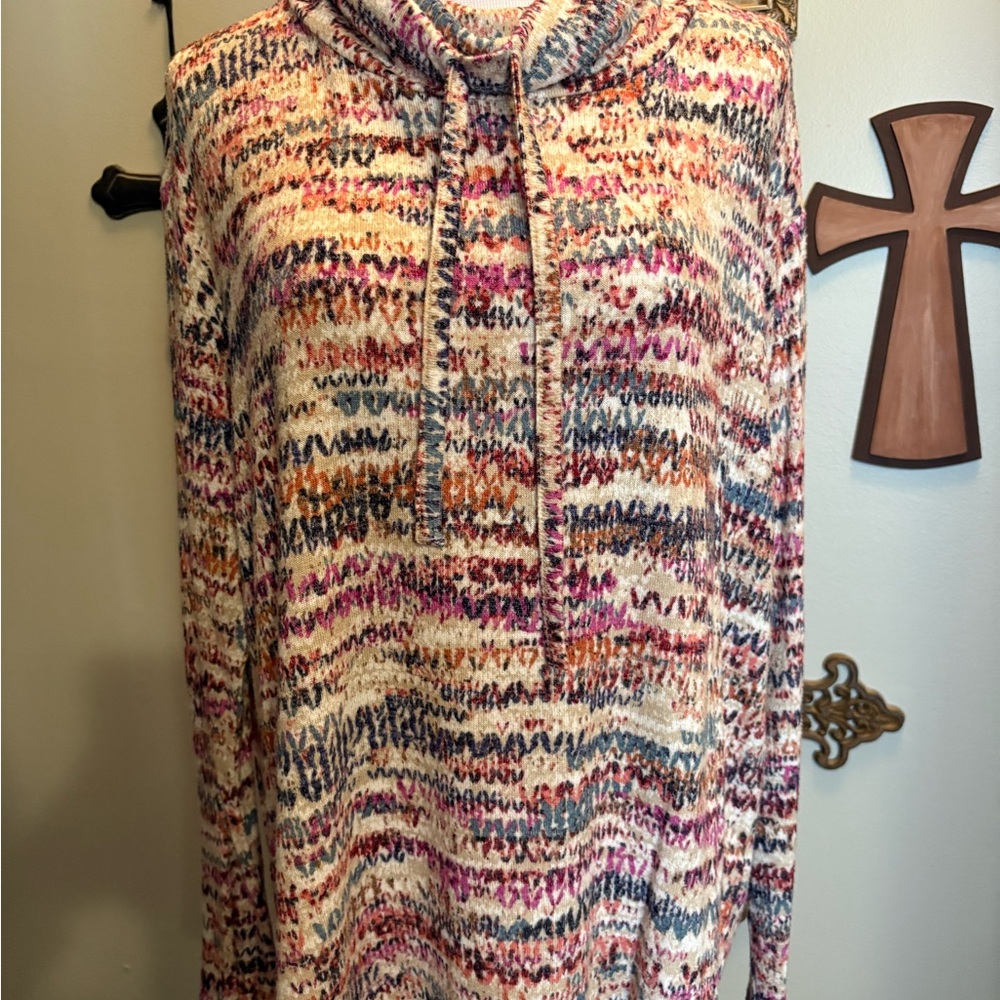Multicolor Knit Sweater